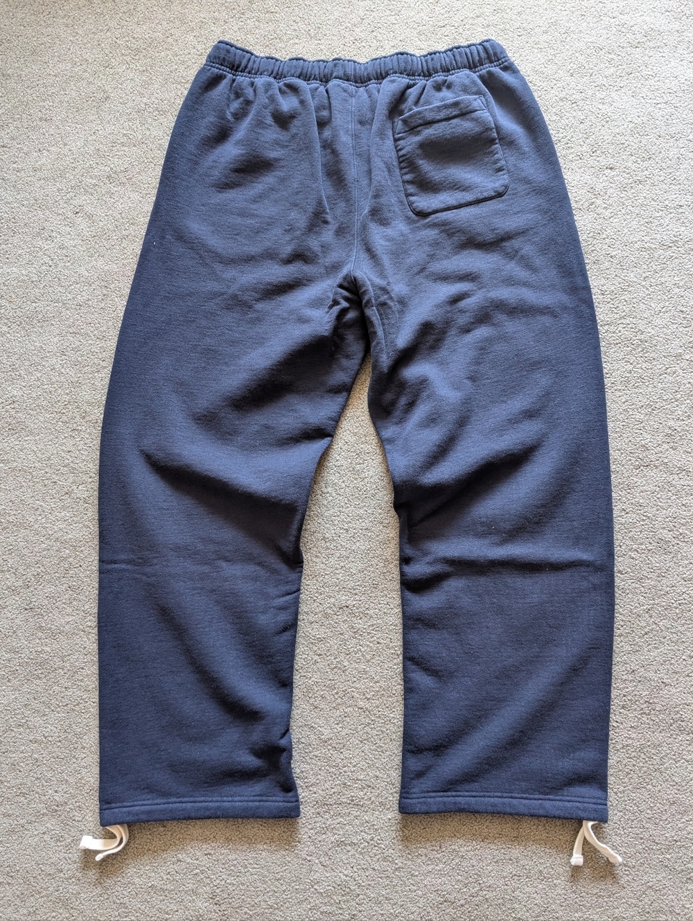 Supreme Small Box Drawstring Navy Sweatpant (26SS) Mens Large - Picture 8 of 8